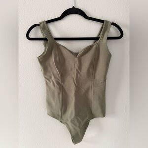Abercrombie & Fitch Khaki Soft Bodysuit